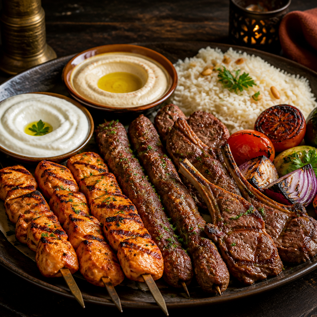Mixed grill libanais