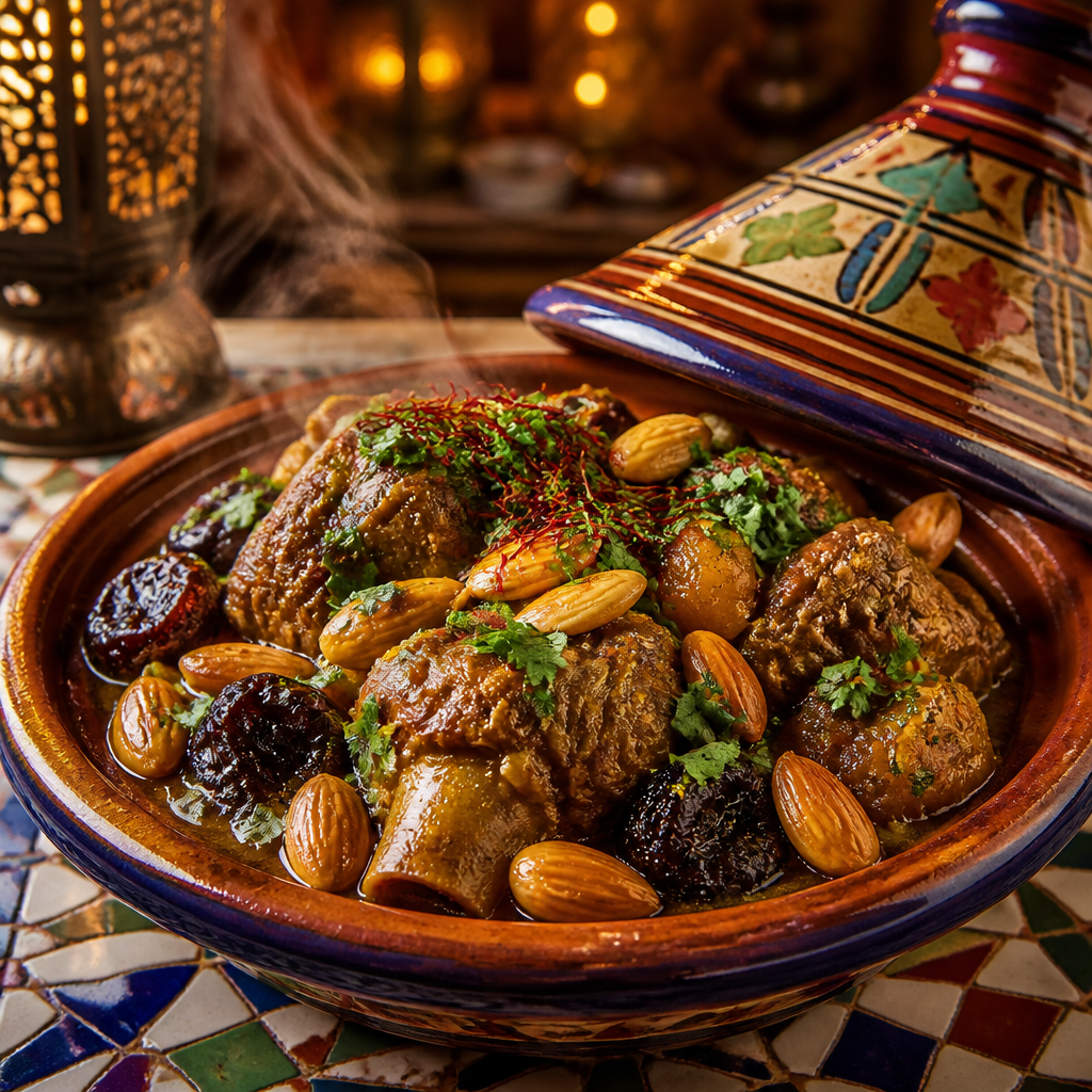 Tajine d'agneau marocain